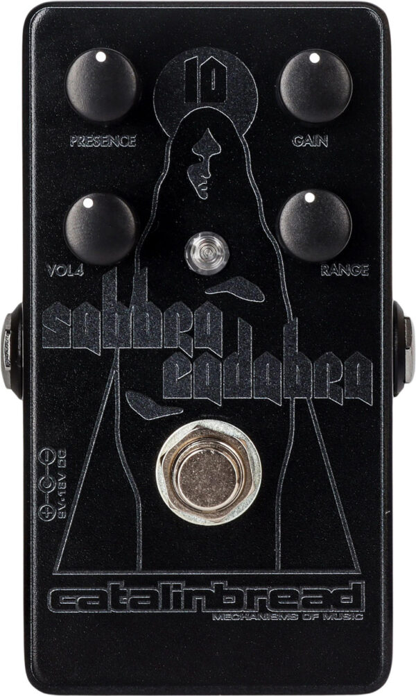 Catalinbread Sabbra Cadabra Drive Pedal in Blackout