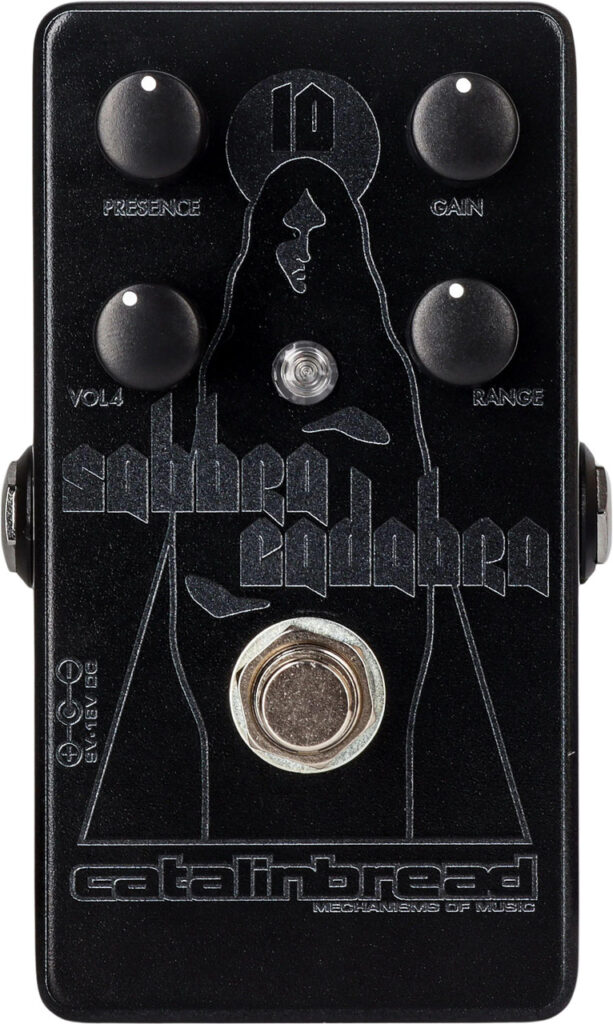 Catalinbread Sabbra Cadabra Drive Pedal in Blackout