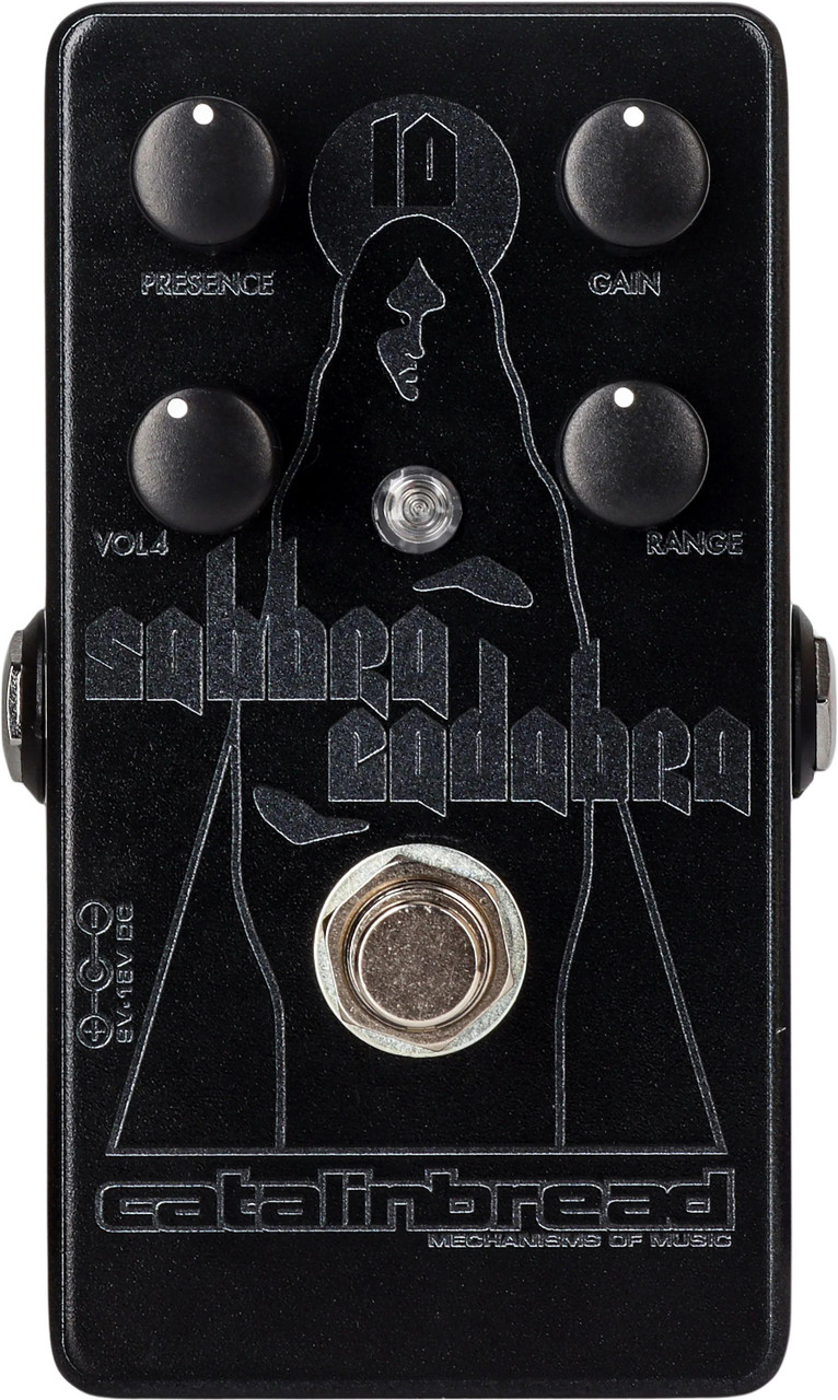 Catalinbread Sabbra Cadabra Drive Pedal in Blackout