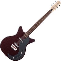 Danelectro Glitter 59 Maroon/Silver Glitter