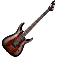 ESP LTD MH-200QM HT Dark Brown Sunburst