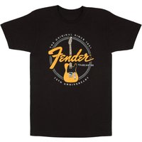 Fender Telecaster 75th Tele Tee Vintage Black M