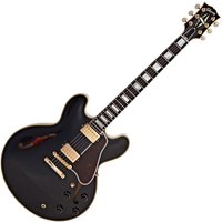 Gibson Custom 1959 ES-355 Reissue Stop Bar Ultra Light Aged Ebony #A921462