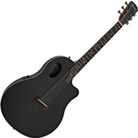 Hartwood Sonata Roundback Electro-Acoustic Guitar Black