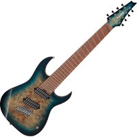 Ibanez RGMS8PB Cosmic Blue Starburst