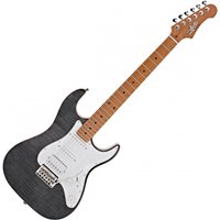 JET Guitars JS-450 Roasted Maple Transparent Black