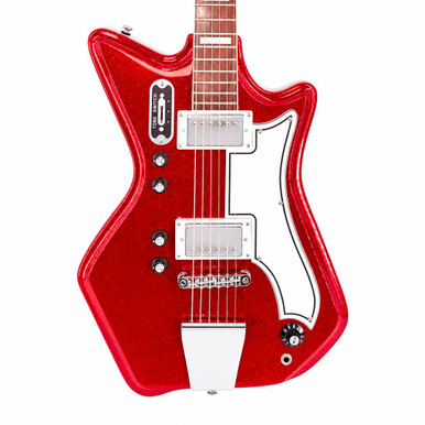 Airline Jetsons '59 2 Pickup DLX Electric Guitar in Red Sparkle