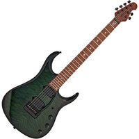 Music Man JP15 Quilted Maple Green Tiger Eye