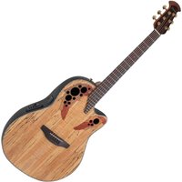 Ovation CE44P Celebrity Elite Plus Natural Spalted Maple