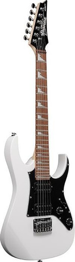Ibanez GRGM21-WH Gio RG MiKro Guitar in White - Image 6