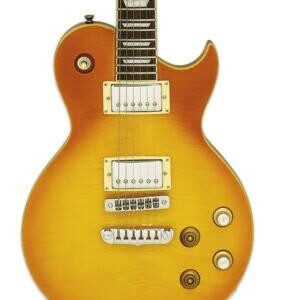 Aria PE-350PG Electric Guitar in Aged Lemon Drop