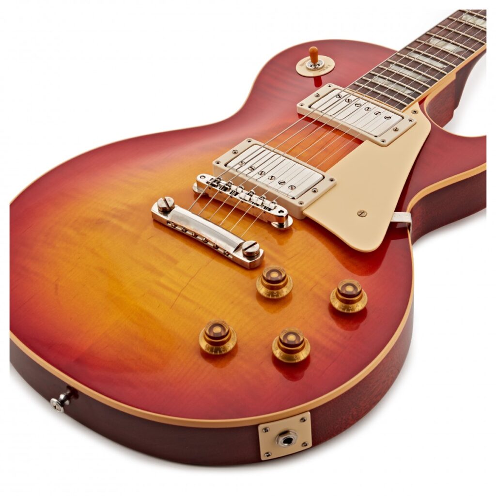 Gibson Custom 1958 Les Paul Standard Reissue VOS Washed Cherry Sunburst #841240