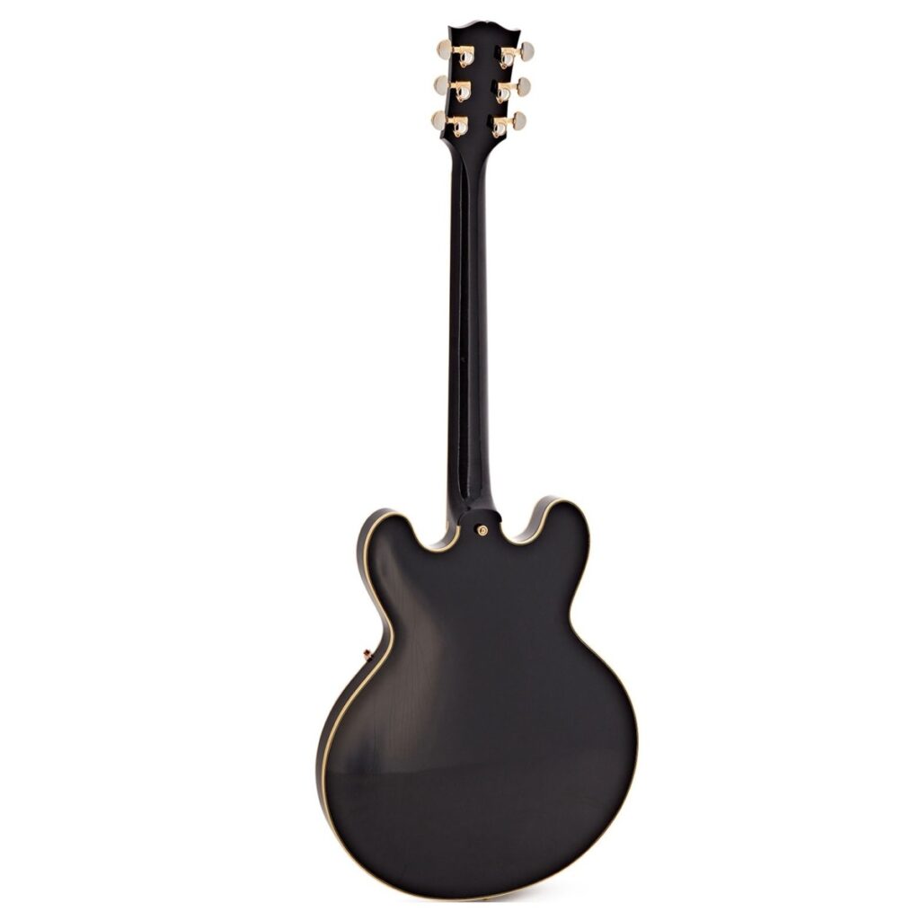 Gibson Custom 1959 ES-355 Reissue Stop Bar Ultra Light Aged Ebony #A921462
