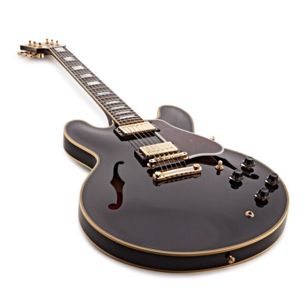Gibson Custom 1959 ES-355 Reissue Stop Bar Ultra Light Aged Ebony #A921462