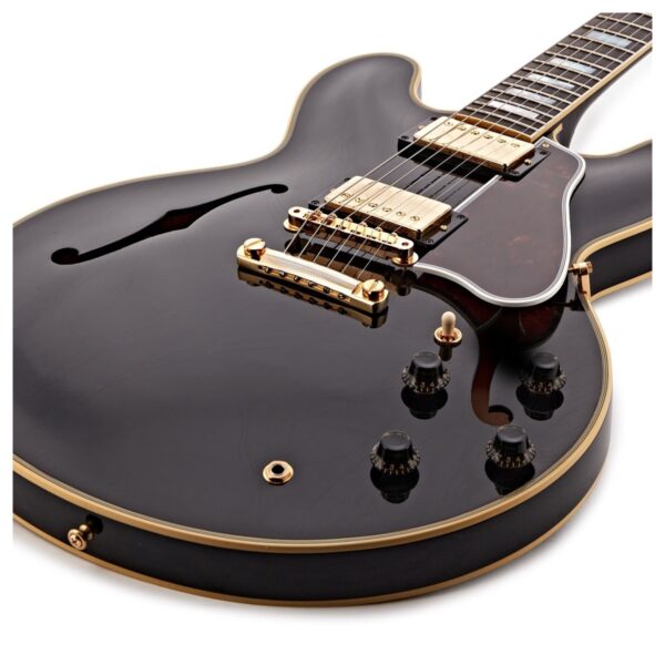 Gibson Custom 1959 ES-355 Reissue Stop Bar Ultra Light Aged Ebony #A921462