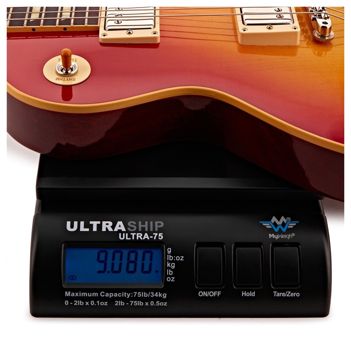 Gibson Custom 1958 Les Paul Standard Reissue Ultra Light Aged Washed Cherry Sunburst #841259