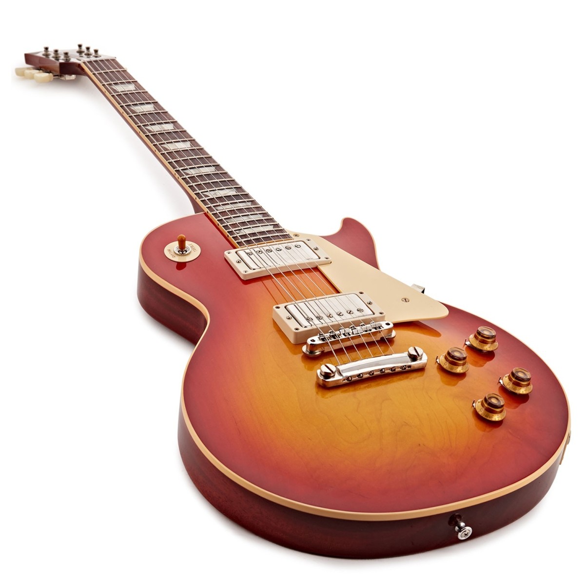 Gibson Custom 1958 Les Paul Standard Reissue VOS Washed Cherry Sunburst #841938