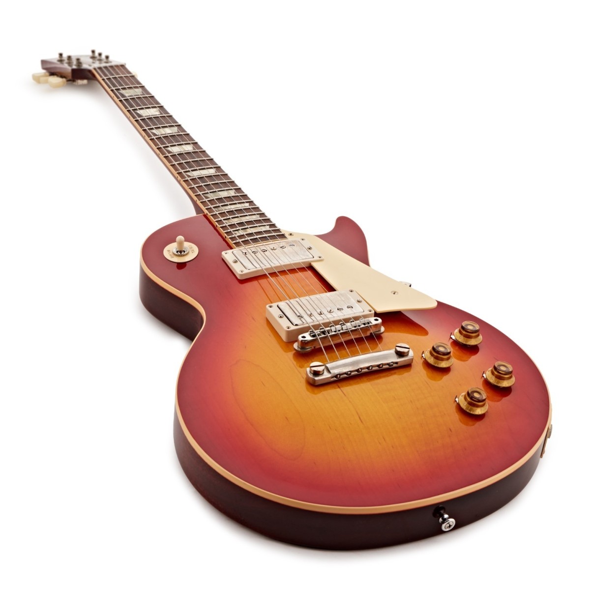 Gibson Custom 1958 Les Paul Standard Reissue VOS Washed Cherry Sunburst #831065