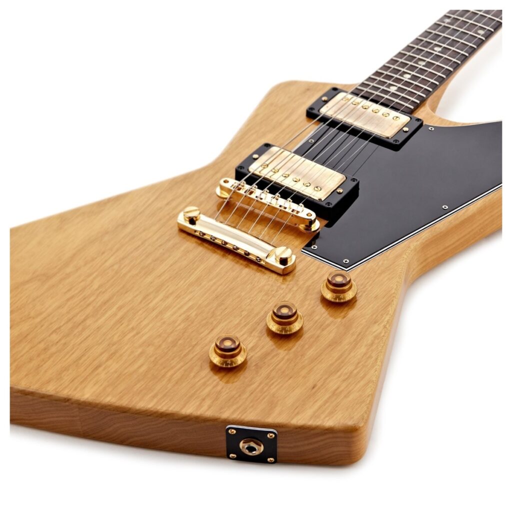 Gibson Custom 1958 Korina Explorer Reissue Black Pickguard #841097