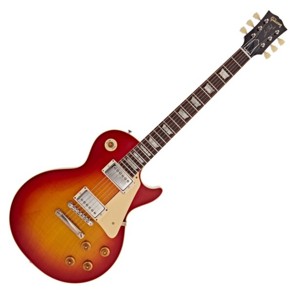 Gibson Custom 1959 Les Paul Standard Reissue VOS Washed Cherry Sunburst #944121