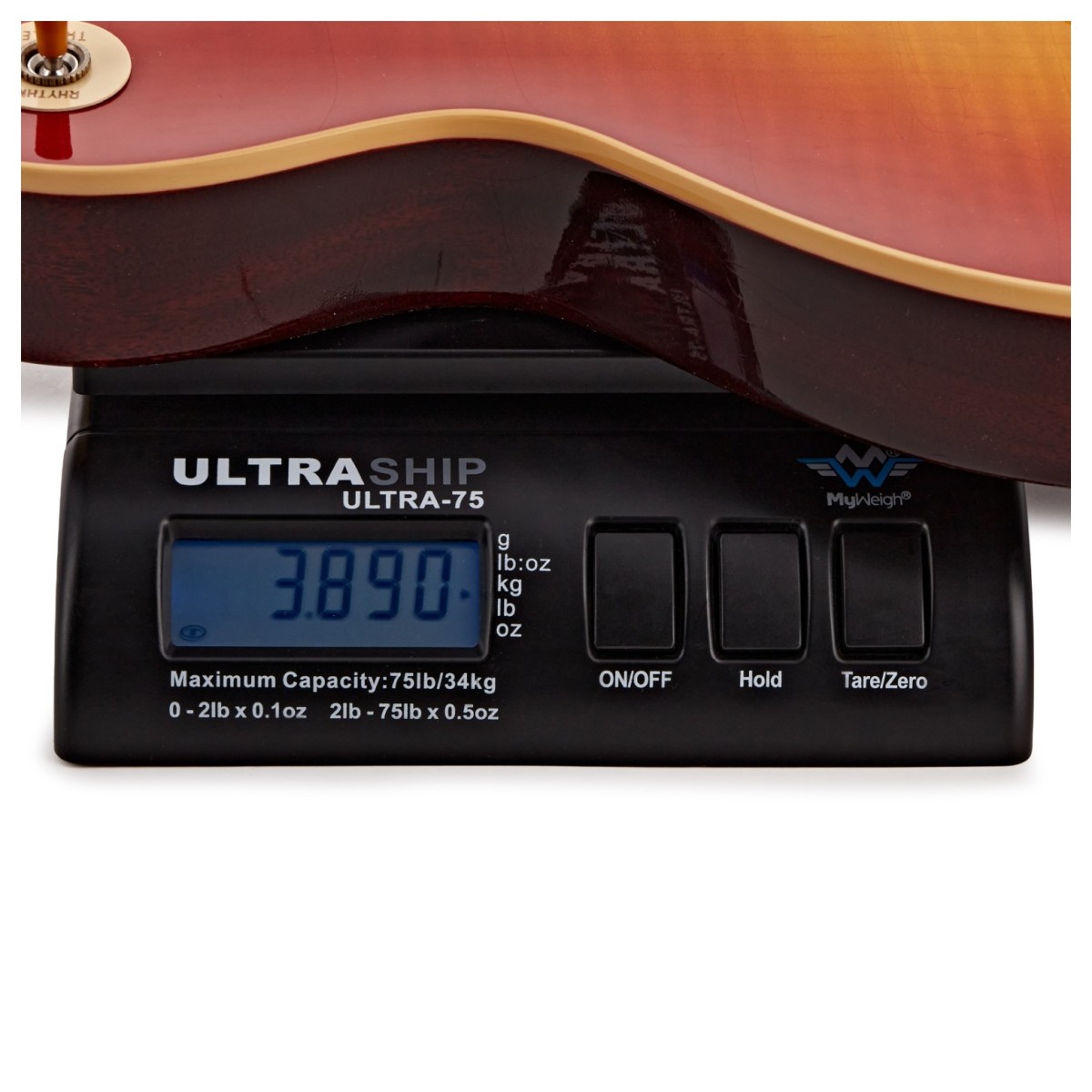 Gibson Custom 1959 Les Paul Standard Reissue Ultra Light Aged Sunrise Teaburst #951276