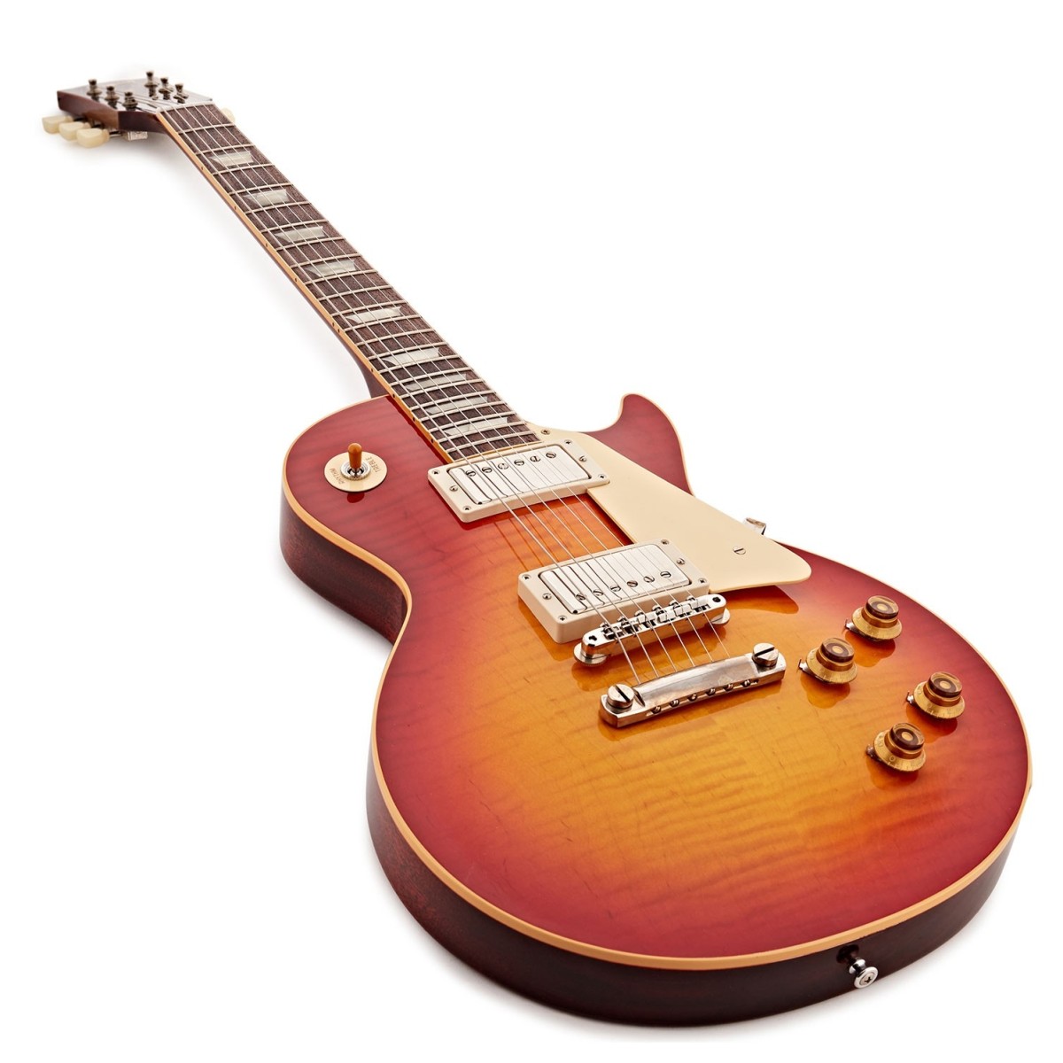 Gibson Custom 1959 Les Paul Standard Reissue VOS Washed Cherry Sunburst #942341