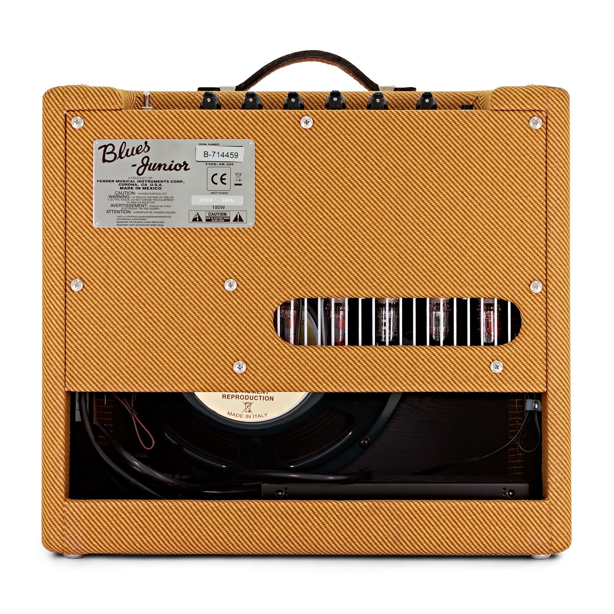 Fender Blues Junior LTD Combo Lacquered Tweed