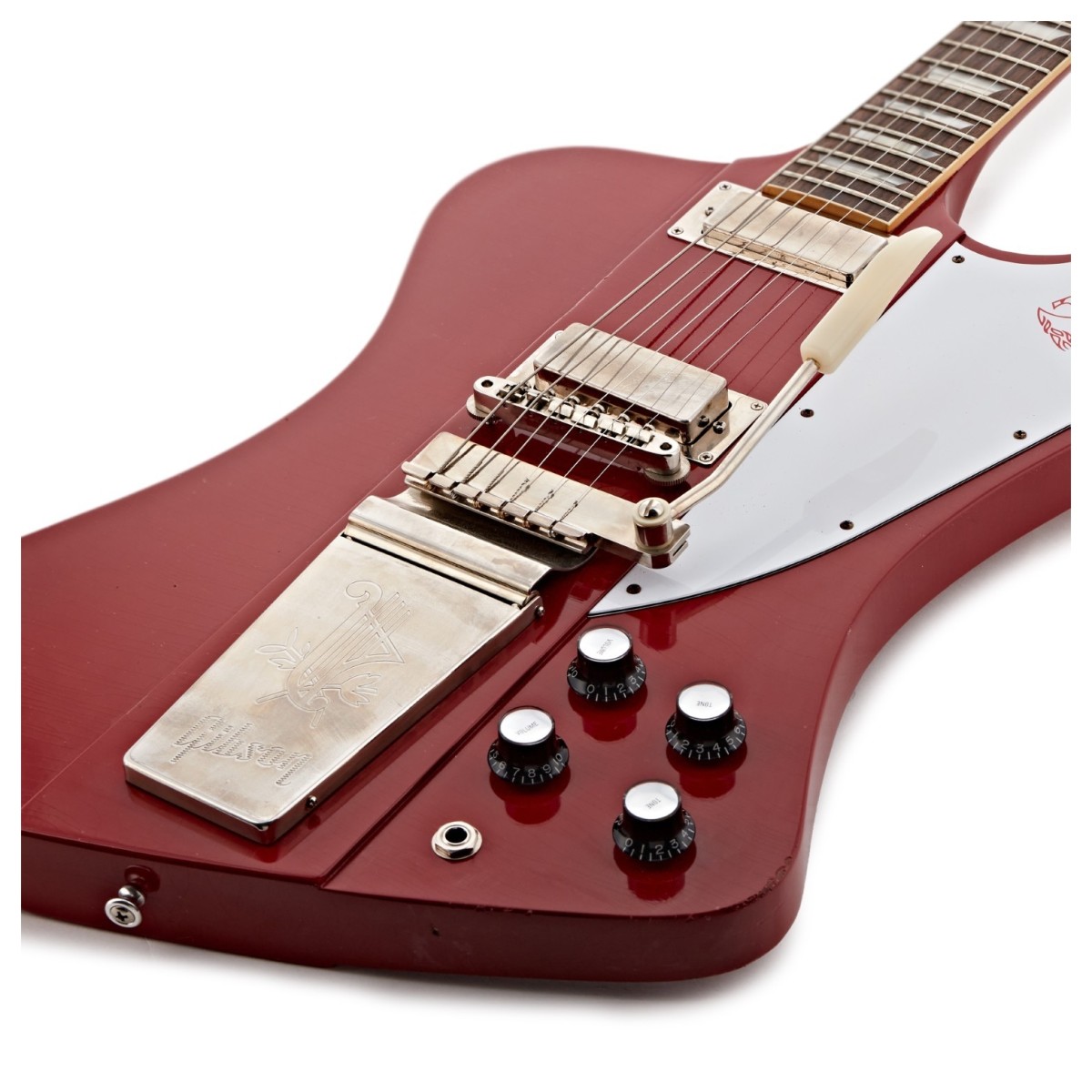 Gibson Custom 1963 Firebird V Maestro Vibrola Light Aged Cardinal Red #403183