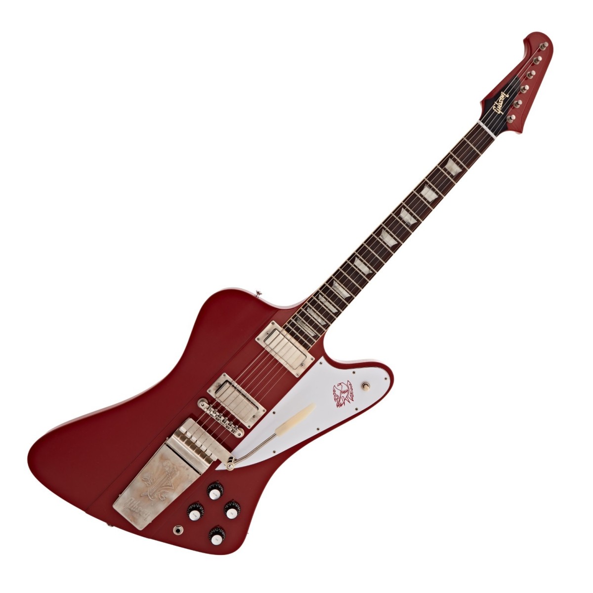 Gibson Custom 1963 Firebird V Maestro Vibrola Ultra Light Aged Ember Red #407713