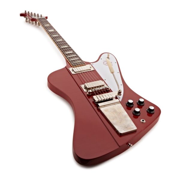 Gibson Custom 1963 Firebird V Maestro Vibrola Ultra Light Aged Ember Red #407713