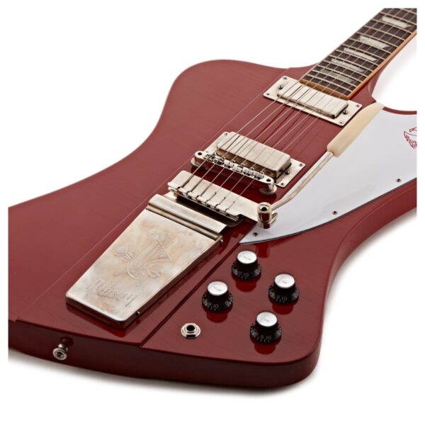 Gibson Custom 1963 Firebird V Maestro Vibrola Ultra Light Aged Ember Red #407713