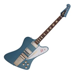 Gibson Custom 1963 Firebird V Maestro Vibrola Ultra Light Aged Pelham Blue #402583