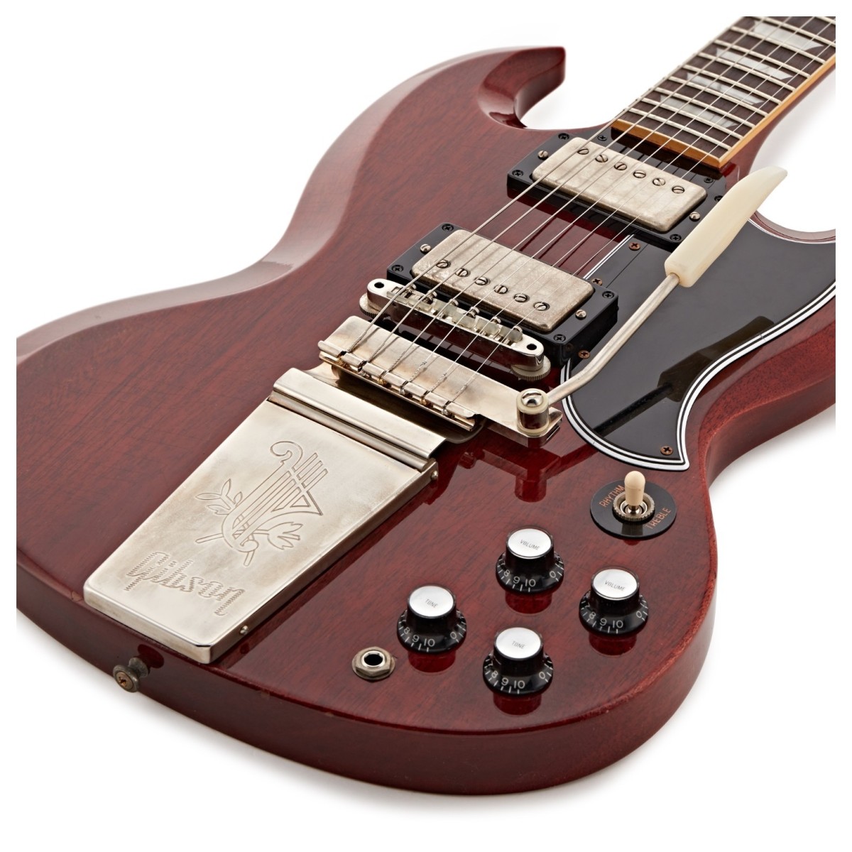 Gibson Custom 1964 SG Standard Maestro Aged Cherry Red #600244