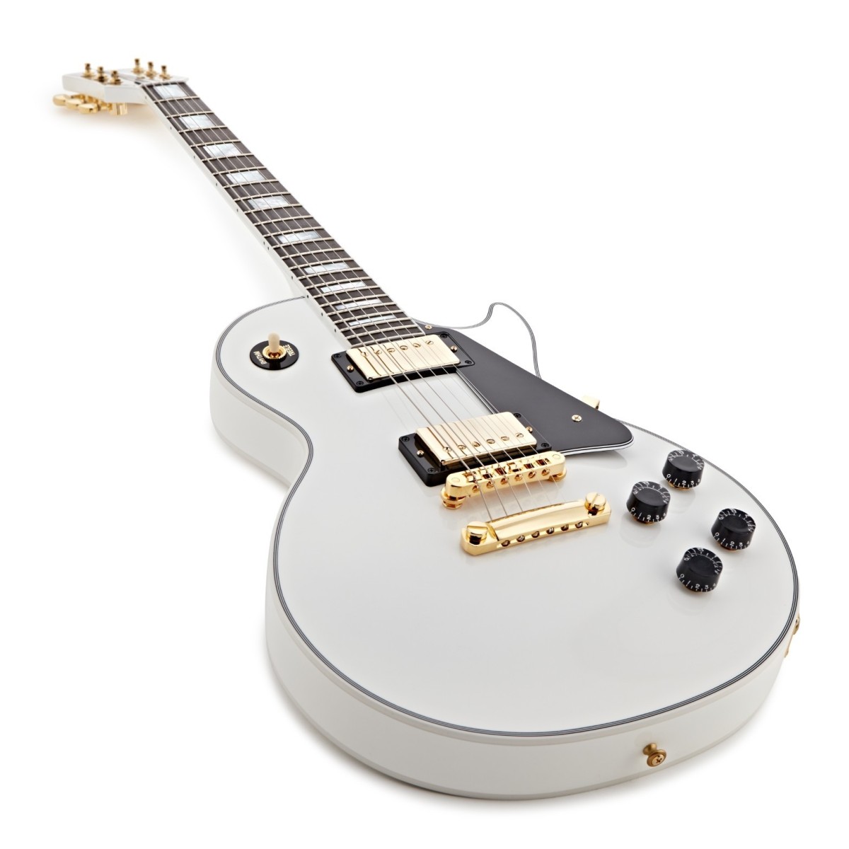 Gibson Custom Les Paul Custom Alpine White #CS502829