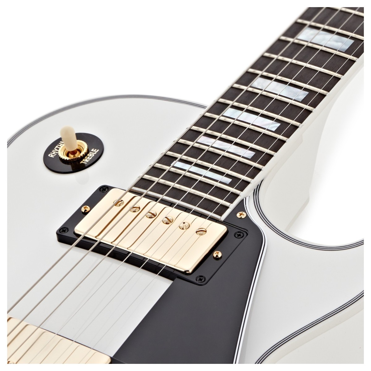 Gibson Custom Les Paul Custom Alpine White #CS502829