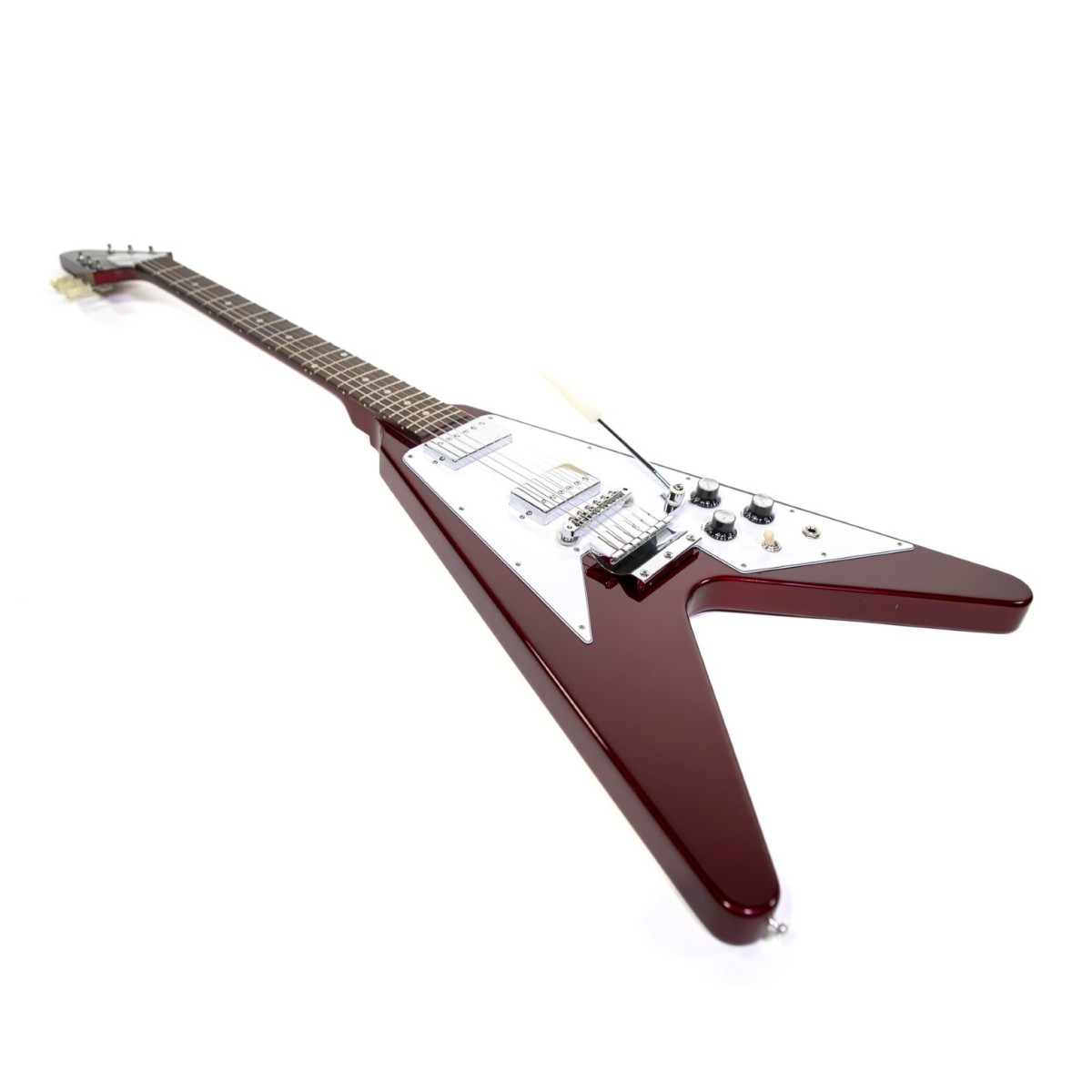 Gibson Custom 1967 Mahogany Flying V Maestro Vibrola VOS Sparkling Burgundy #300307