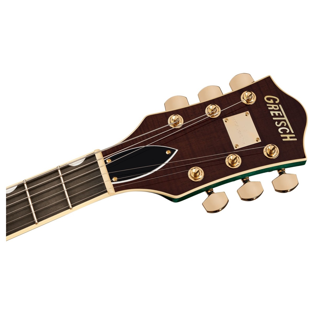 Gretsch Broadkaster Jr. LX Figured Center Block with Bigsby Tropic Aura