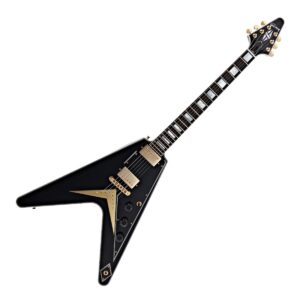 Gibson Custom Flying V Custom w/ Ebony Fingerboard Gloss Ebony #CS600632