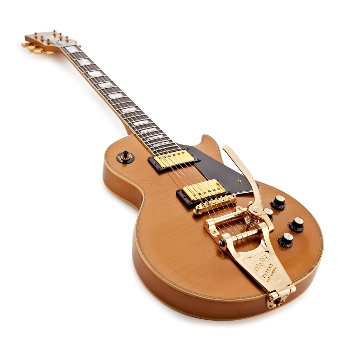 Gibson Custom 1968 Les Paul Custom Bigsby Double Gold Ultra Light Aged #602088