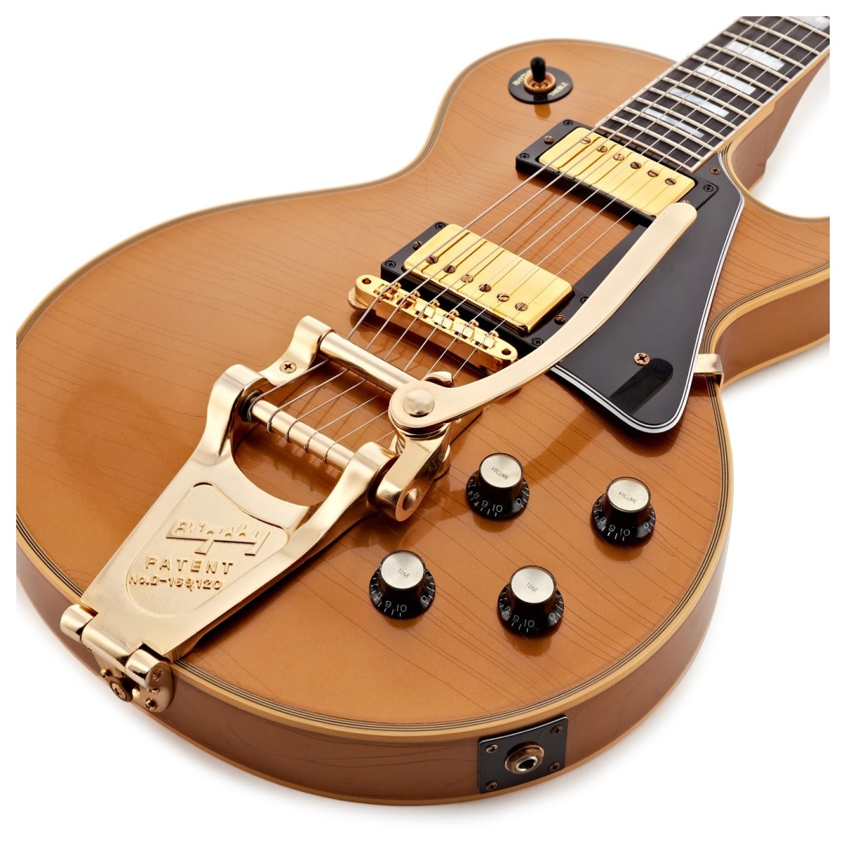 Gibson Custom 1968 Les Paul Custom Bigsby Double Gold Ultra Light Aged #602088