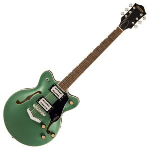 Gretsch G2655 Streamliner Center Block Jr. Double-Cut with V-Stoptail Steel Olive