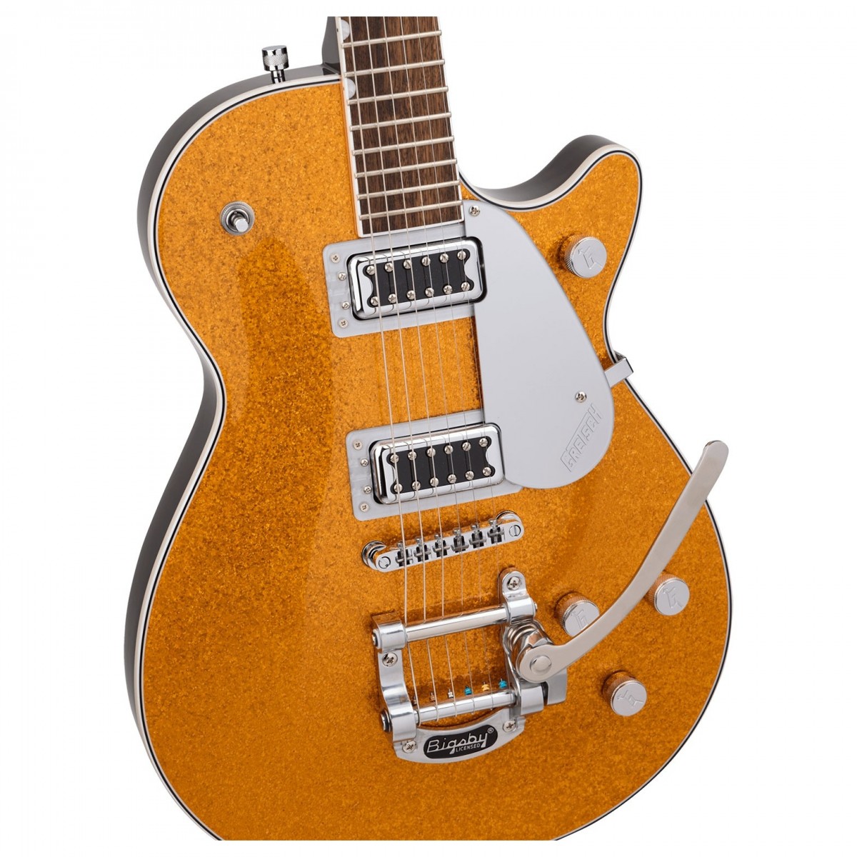 Gretsch G5230T Electromatic Sparkle Jet FT Single-Cut with Bigsby Gold Sparkle