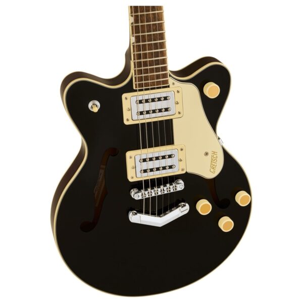 Gretsch G2655 Streamliner Center Block Jr. Double-Cut with V-Stoptail Black
