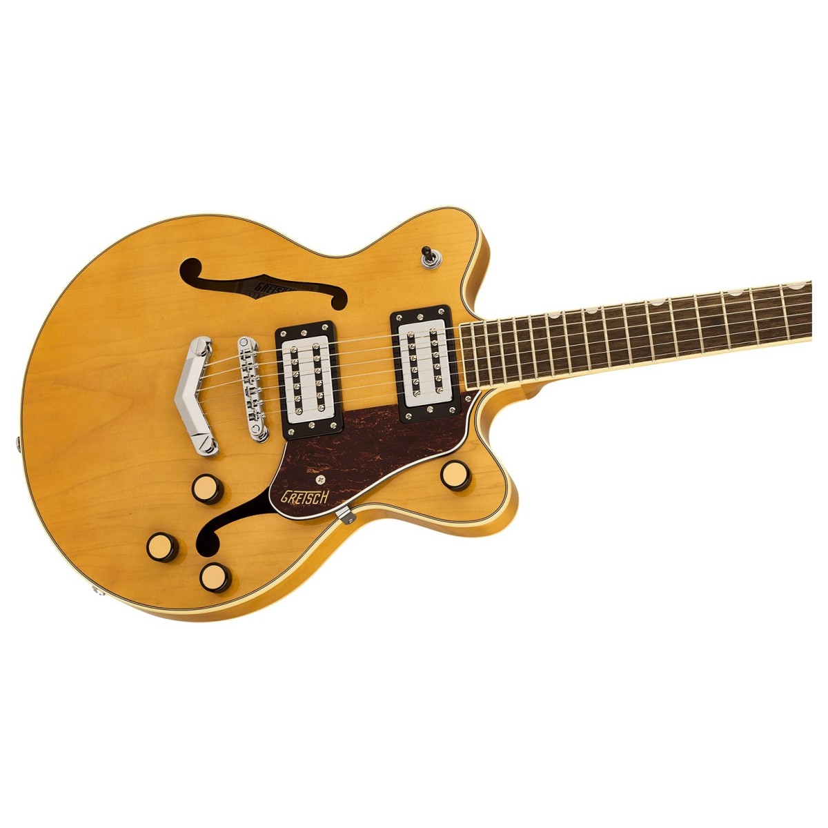 Gretsch G2655 Streamliner Center Block Jr. Double-Cut with V-Stoptail Village Amber