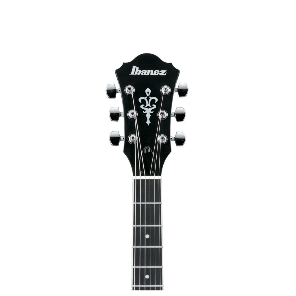 Ibanez AS53 Artcore Transparent Black Flat