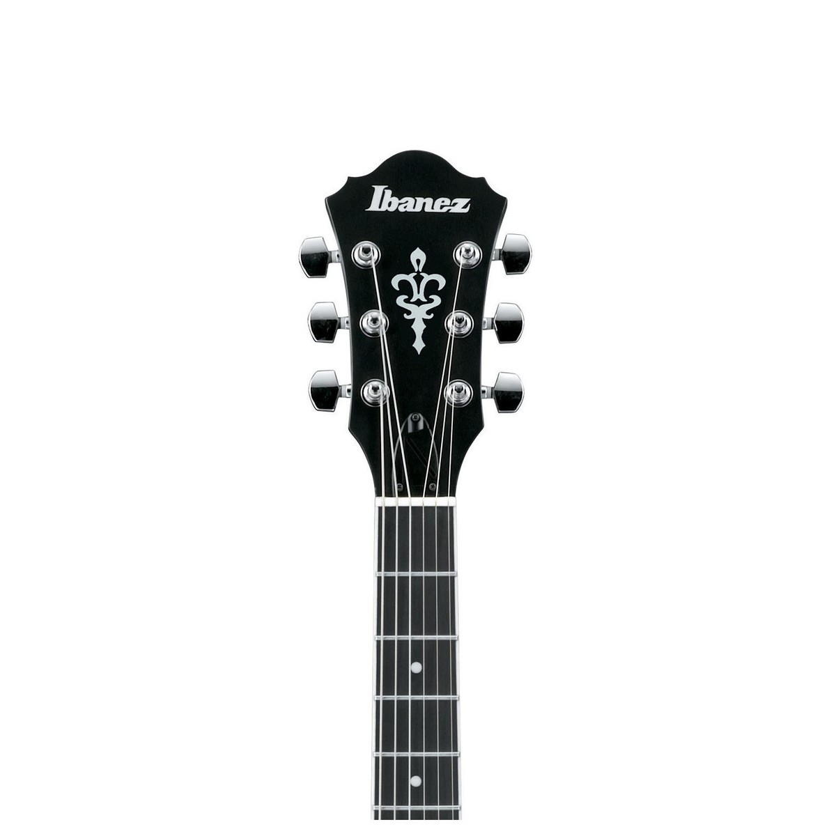 Ibanez AS53 Artcore Transparent Black Flat