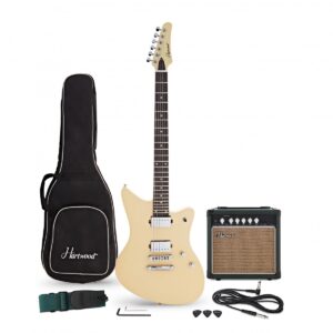 Hartwood Charger Origin Guitar Pack Vintage White