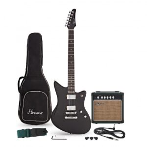 Hartwood Charger Origin Guitar Pack Black