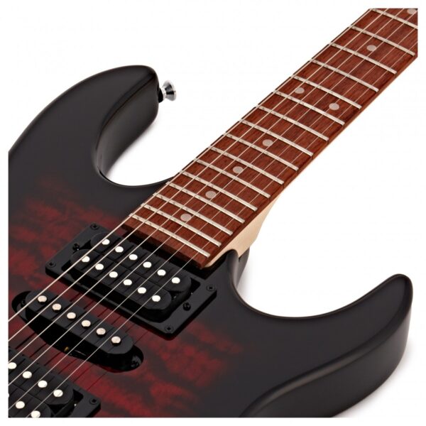 Ibanez GRX70QA GIO Transparent Red Burst