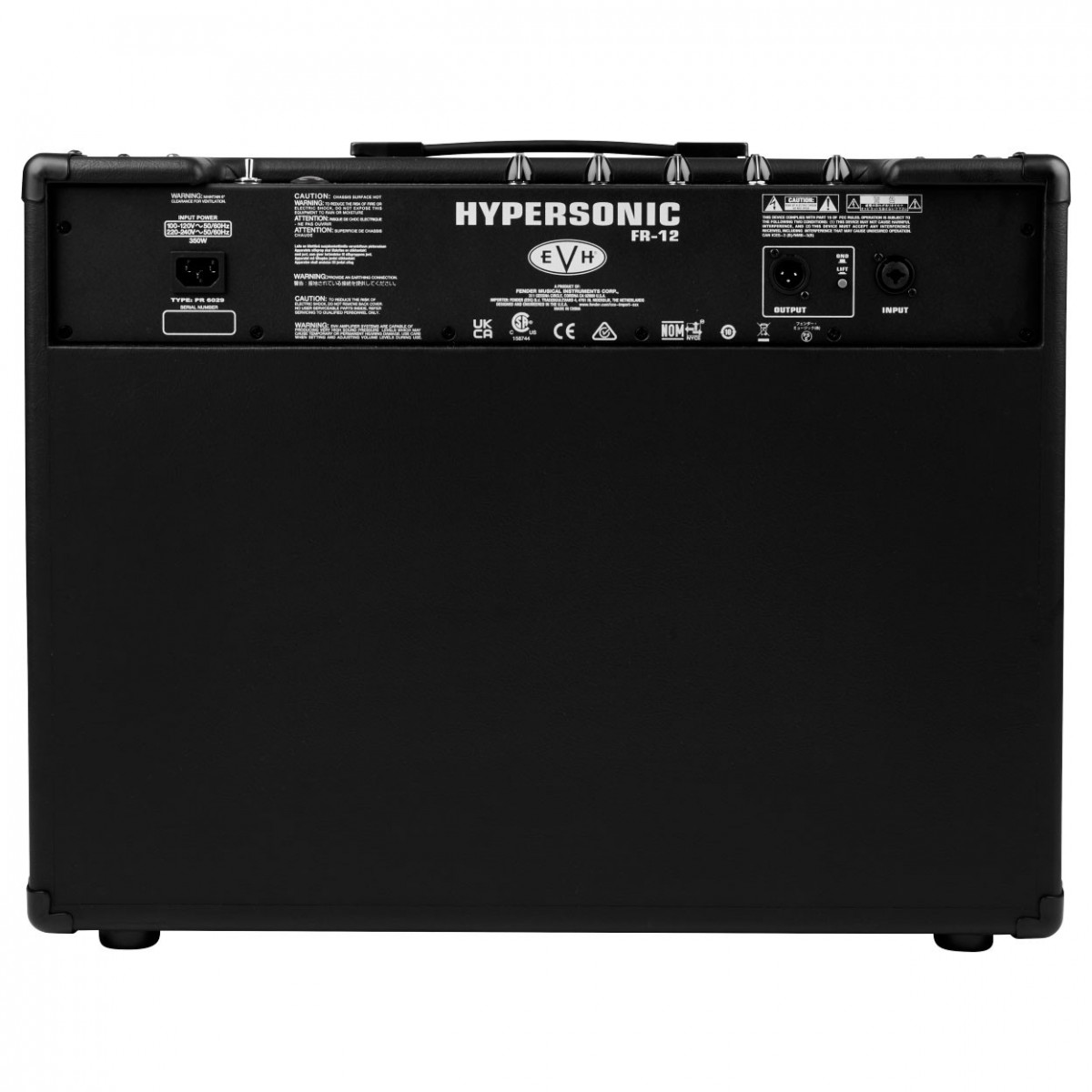 EVH 5150III FRFR 12 Hypersonic Flat Response Powered Speaker Black